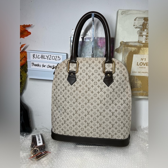Louis Vuitton Mini Lin Alma Tall Haut bag (Authentic, early 2000’s) - Picture 3 of 16